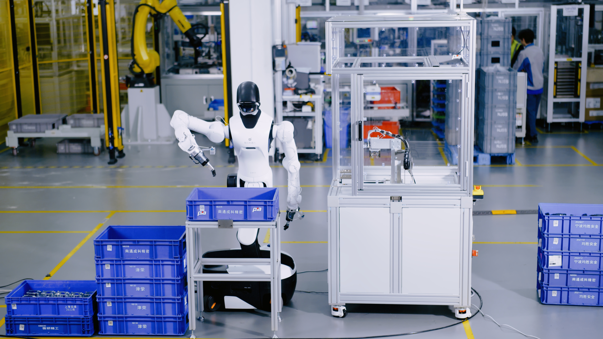 成功率99.9%，人效达120%！三亿体育精灵G2落地均胜电子生产线